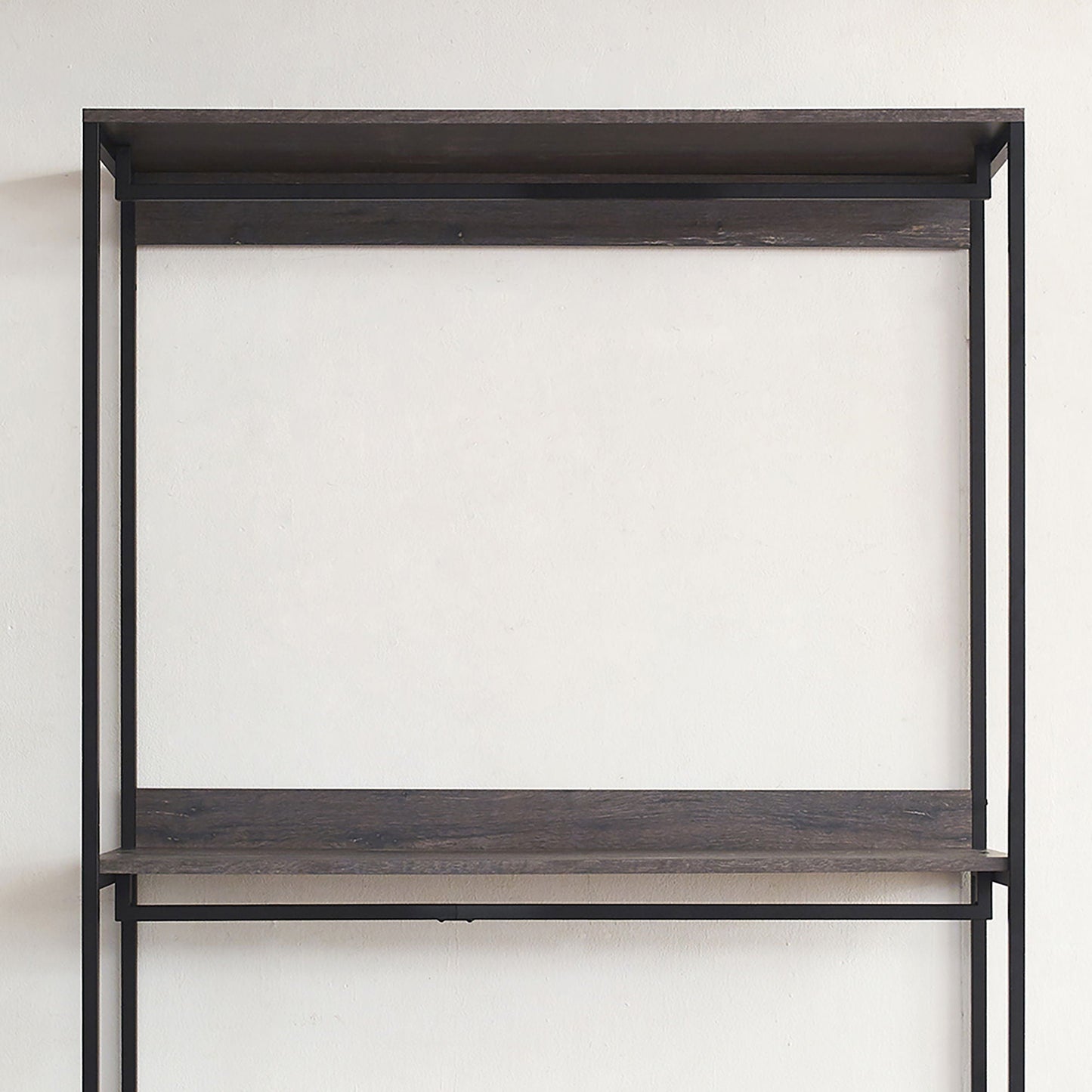 Monica - Farmhouse Industrial Wood Walk In Closet