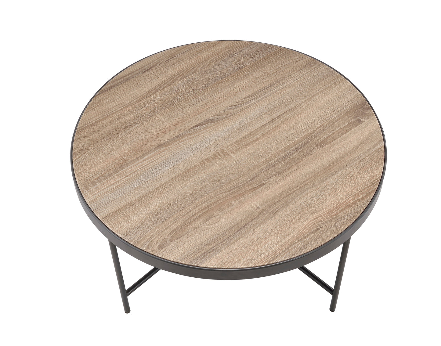 Bage Weathered Round Coffee Table