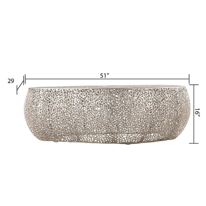 T3601 - Oval Coffee Table