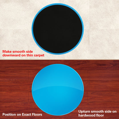 GBruno 2Pack Sided Gliding Discs
