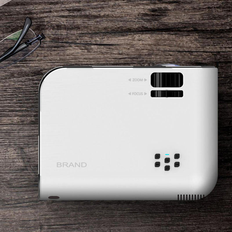 Lumixia Portable Full HD 1080p Smart Projector | Wireless WiFi Same Screen Mirroring | Compatible with iOS, Android, Laptops & Gaming Consoles