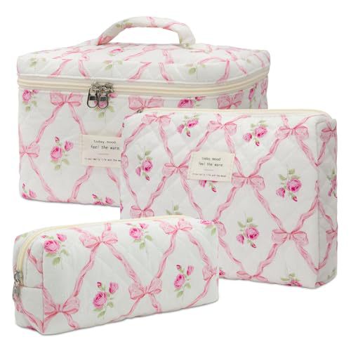 Floral Home Storage Cosmetic Bag