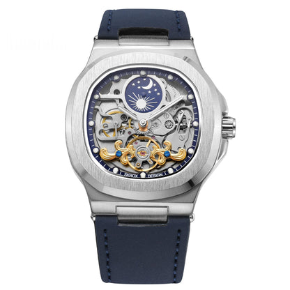 Full-automatic Mechanical Tourbillon Hollow Men's Watch