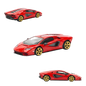 PopRace Lamborghini Countach LPI-800 Rosso 1:64
