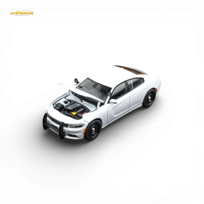 Elite Collectibles Dodge Warhorse Police Interceptor White 1:64