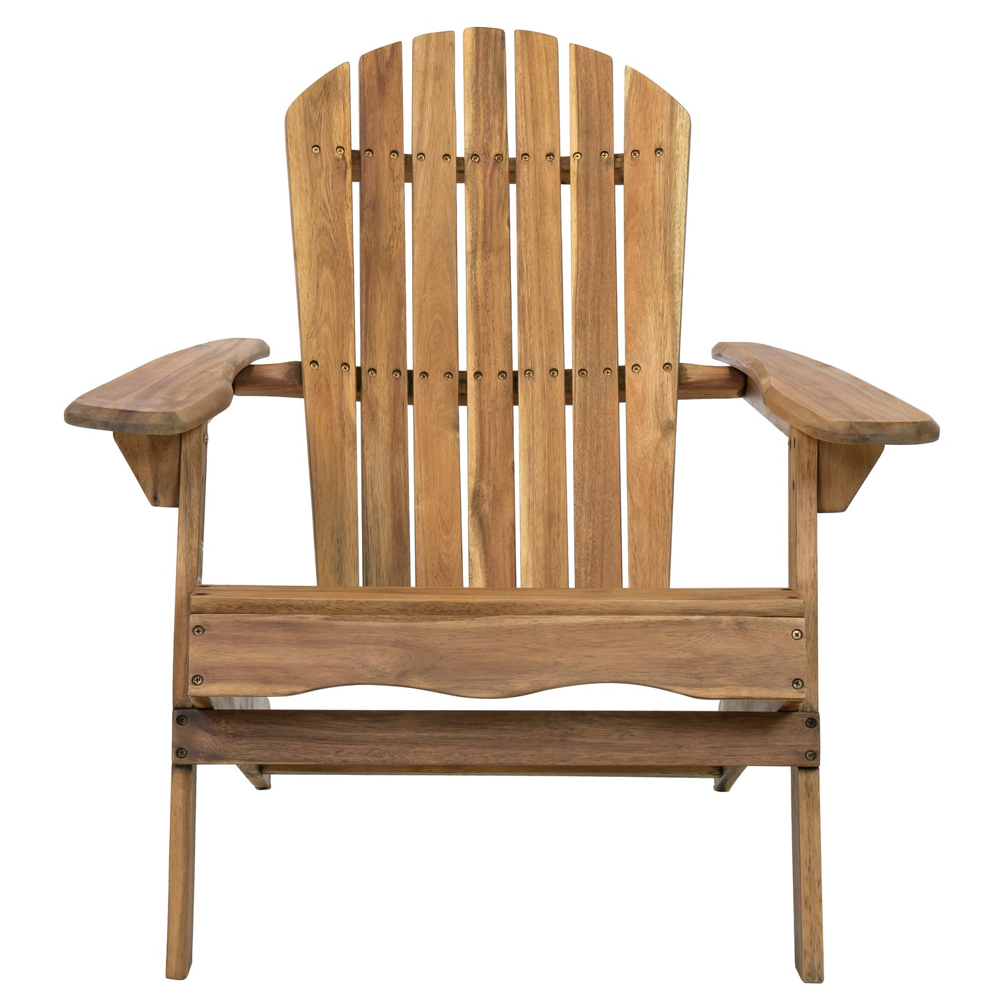 Folding Adirondack Chair Wooden Accent Furniture Lounge Chair