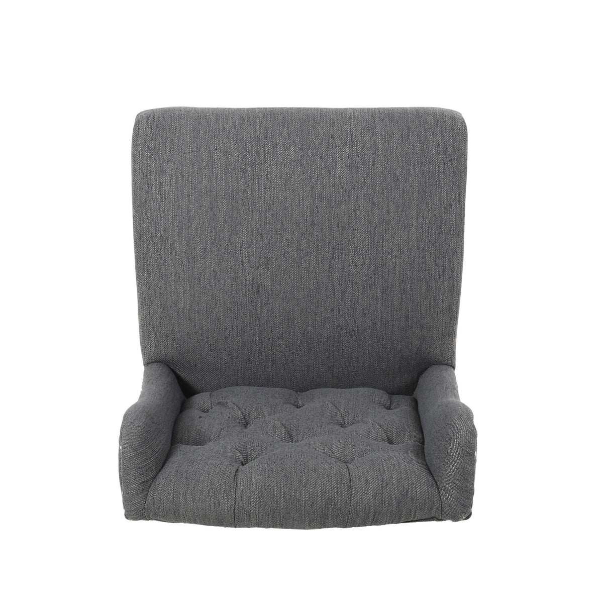 Vienna Fabric Tufted Counter Stool With Nailhead Accents (Set of 2)