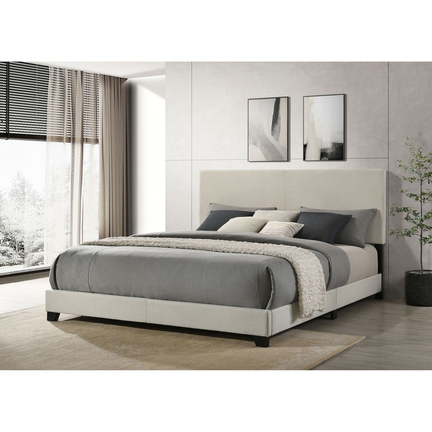 Efram - Panel Bed