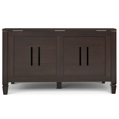 Connaught - Wide Storage Bench Trunk - Chestnut