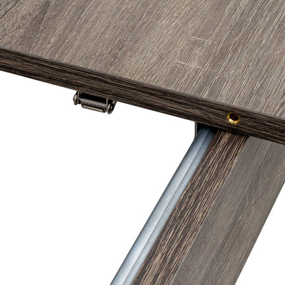 106.3 in Large Extendable Dining Table