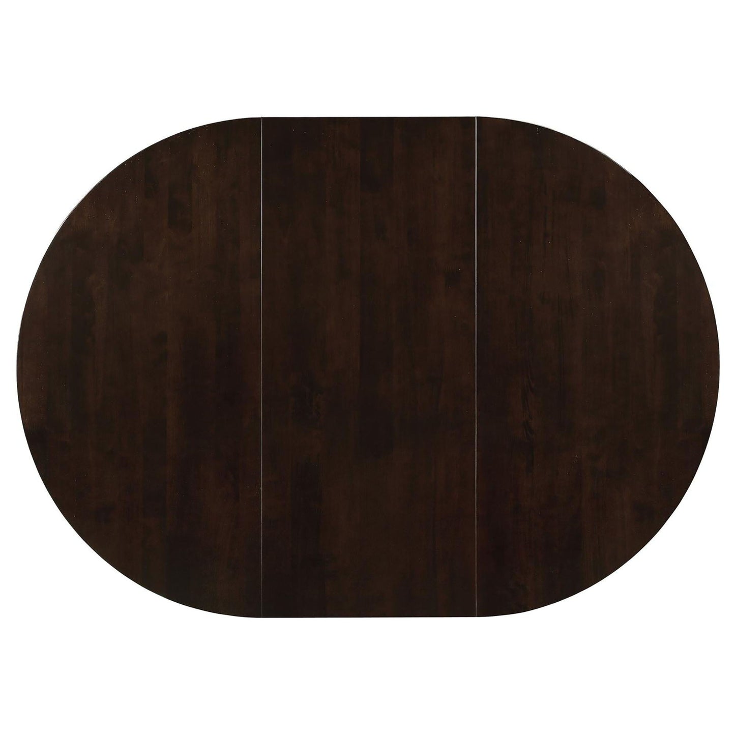 Elmira - Oval Dining Table With Leaf Extension - Brown