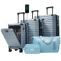 Deluxe 5-Piece Hard-Side Luggage Set with USB and TSA Locks
