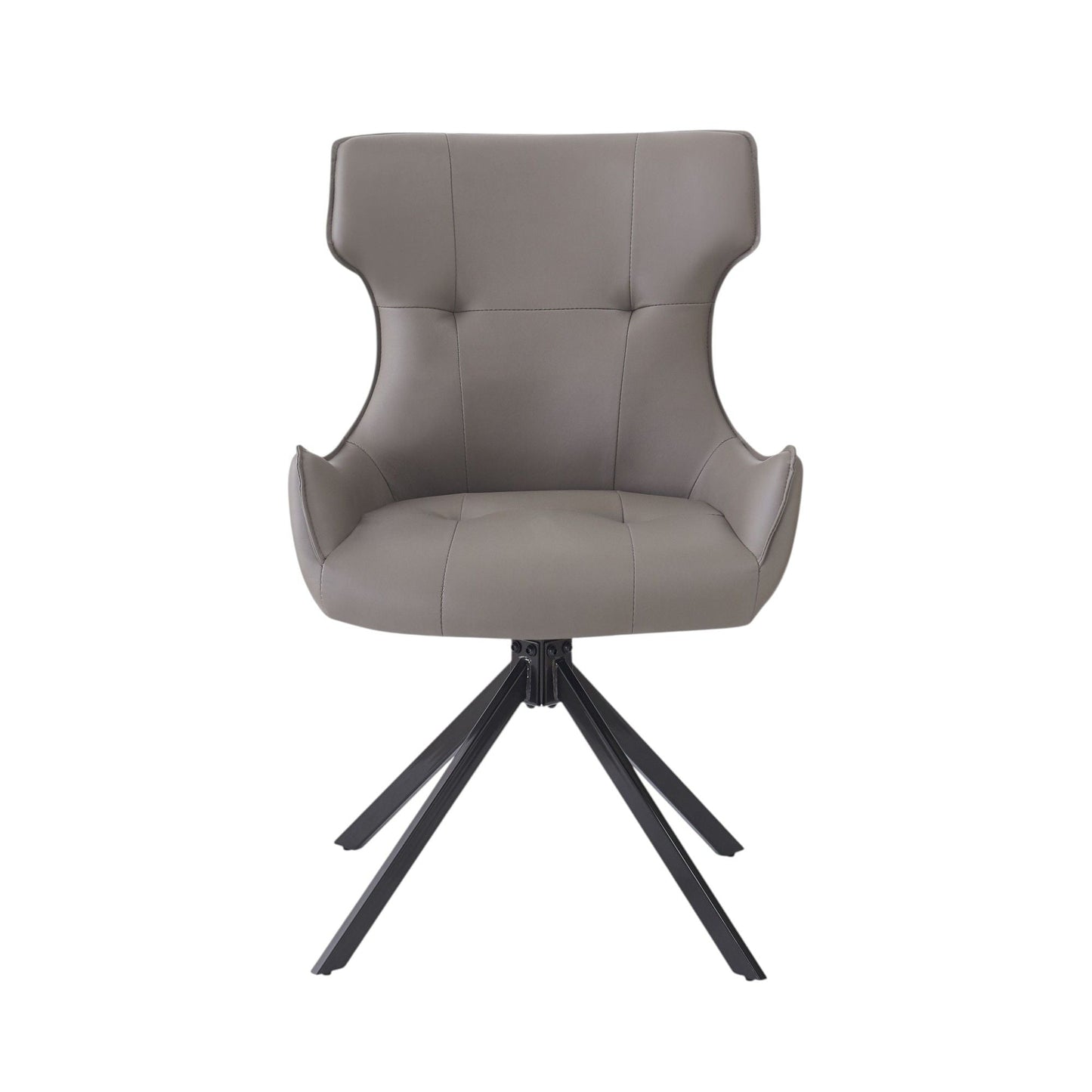 Damita - Side Chair With Swivel (Set of 2) - Camel