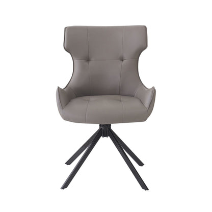 Damita - Side Chair With Swivel (Set of 2) - Camel