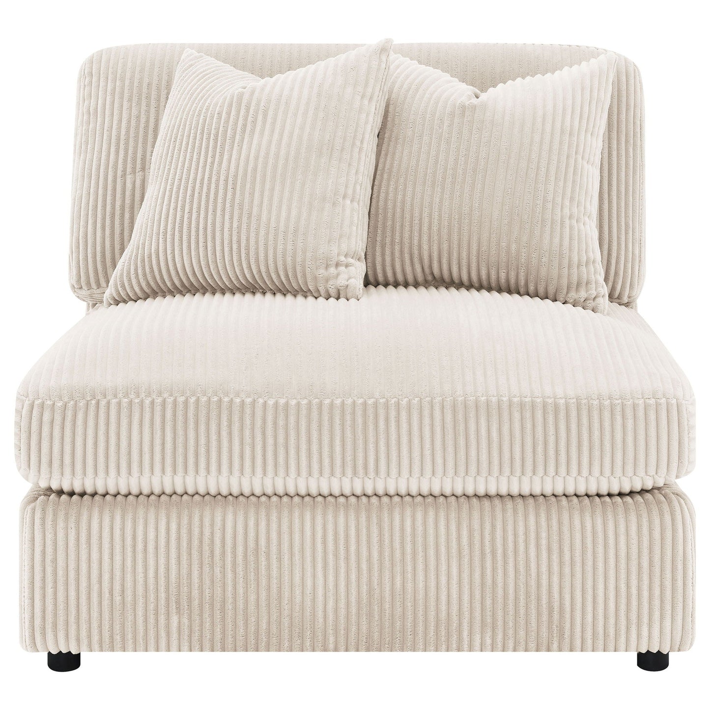 Cassidy - Upholstered Sectional Sofa With Reversible Cushions