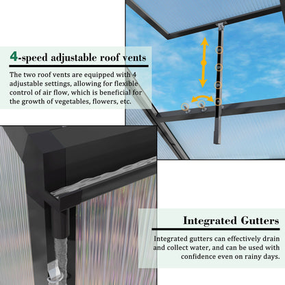 Gain Height Windproof house All Season Outdoor Garden Shelter