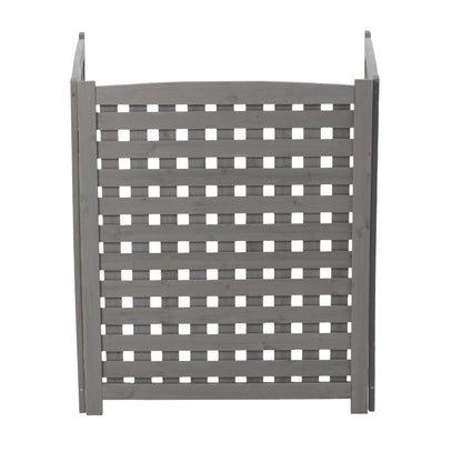 3 Panel Outdoor Air Conditioner Fence Screen