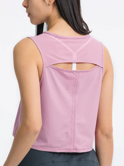 JupiterGear Round-Neck Cropped Tank