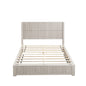 Platform Bed Frame With Headboard, Floor Standing Design