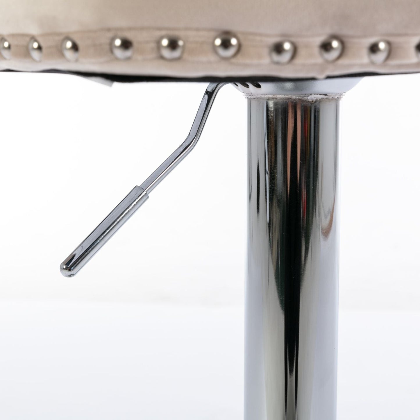 Swivel Adjustable Height Barstools Set of 2
