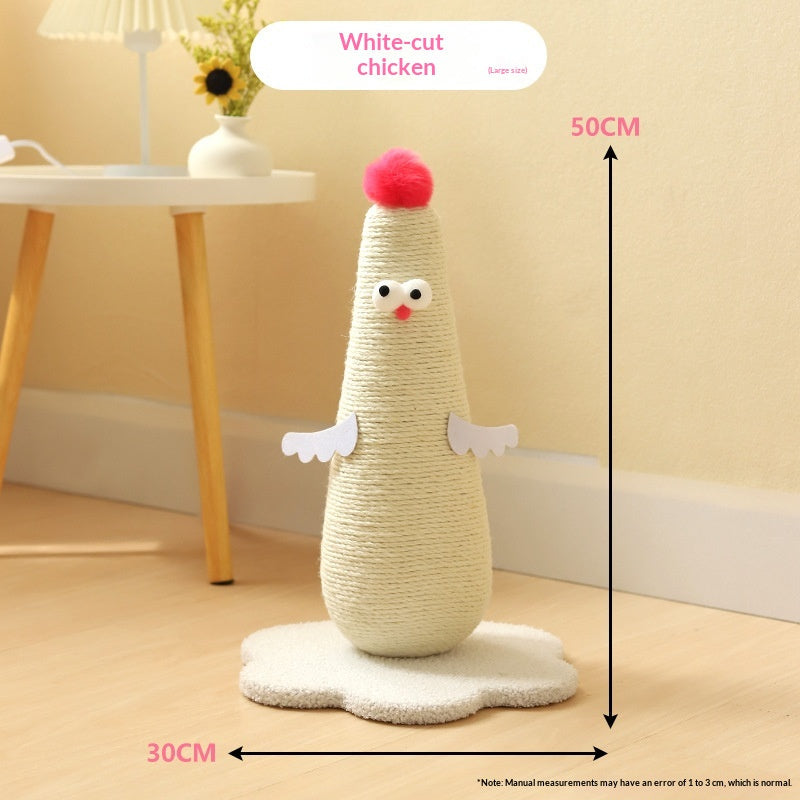 Cat Scratching Board, Vertical, Durable, Not Easy To Shed, Hemp Rope Post, Self-Entertainment, Boredom Relief, Cat Climbing Frame, Pet Supplies, Cross-Border Hot Item