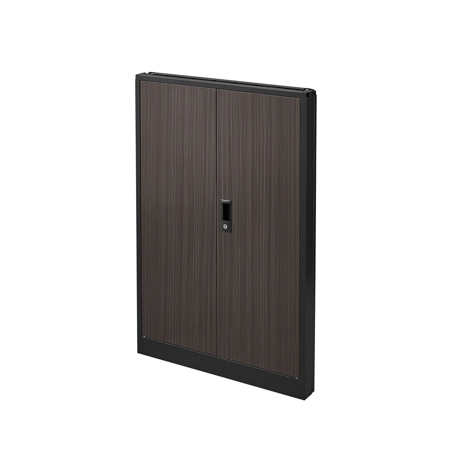 Metal Storage Cabinet With Locking Doors And Adjustable Shelf, Folding Filing Storage Cabinet, Folding Storage Locker Cabinet For Home Office, School, Garage