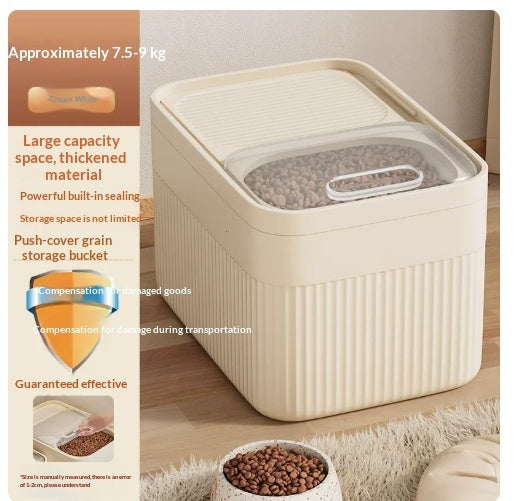 Cat Food Storage Sealed Pet Snacks Freeze-dried Storage Box