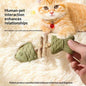 Cat Toy Fish Bone Wood