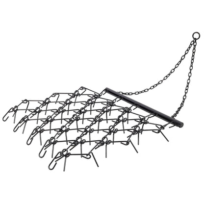 4FT Heavy-Duty Steel Drag Harrow