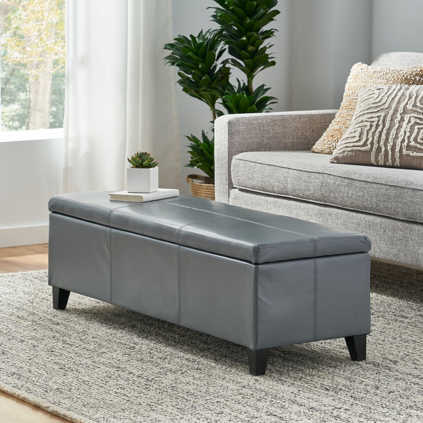 Glouster Contemporary Storage Ottoman