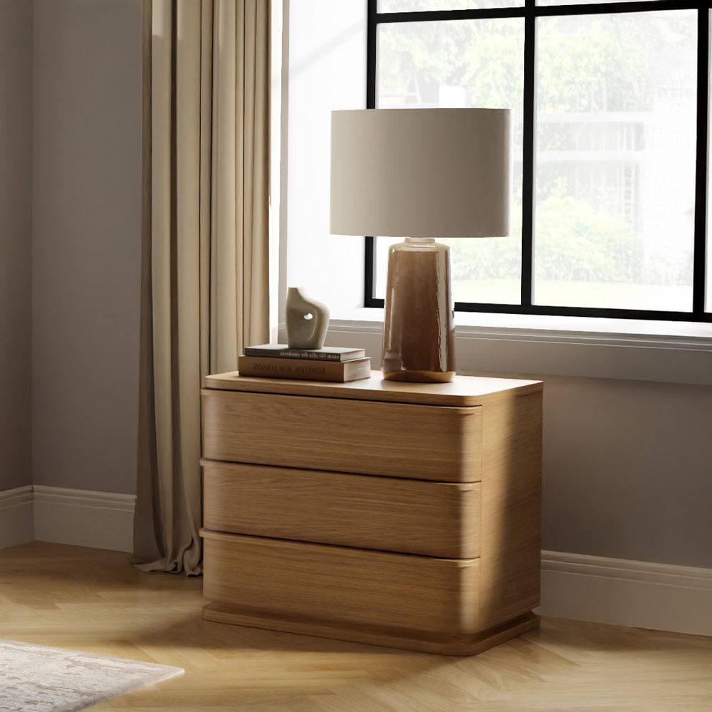Zoey - Nightstand - Oak