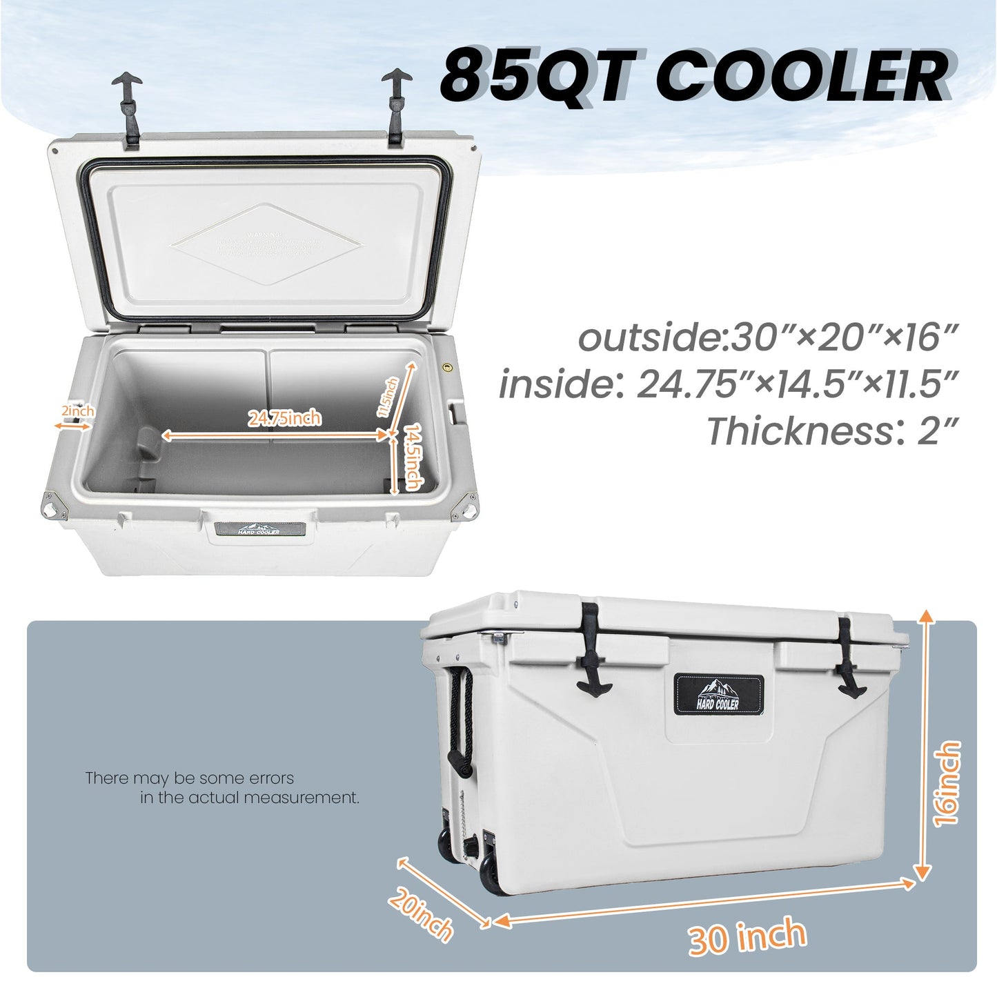 Trailer All 85 Quart Cooler