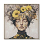 Beauty Posters Beauty Lady Wall Art Floral Canvas Artwork For Living Room - Ginger