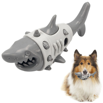 New Dog Teething Leaky Toy Mimics Shark-tooth Cleaning And Bite-resistant Tooth-venting Toy For Dogs