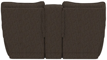 Lenny - Power Lay Flat Reclining Console Loveseat