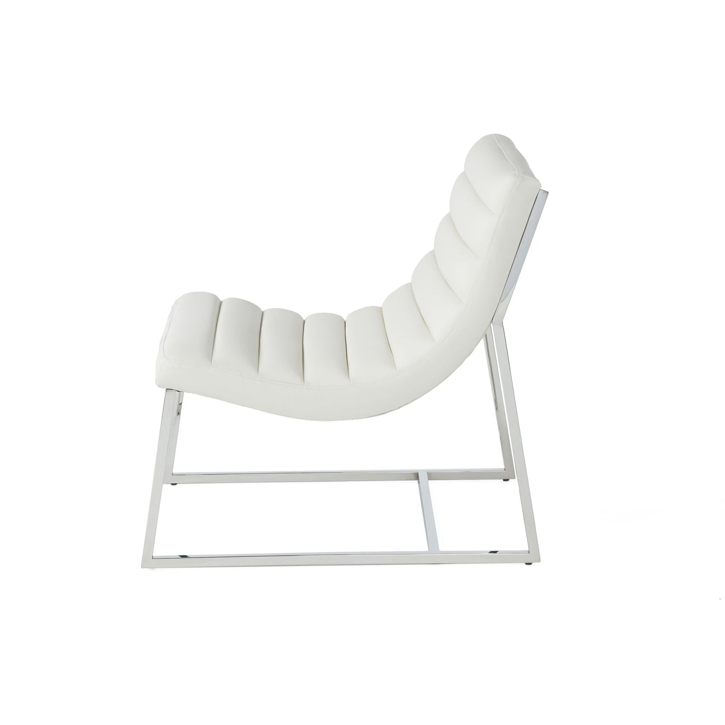 Wilmouth Roll Occasional Chair - White