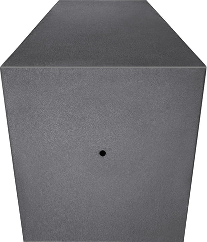 2.02 Cubic Ft Biometric Keypad Fire Resistant Safe - Black