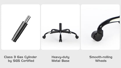 Gaming Chair with Footrest and Ergonomic Features