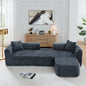 114" Cloud Sectional Couch with L-Shape Chaise