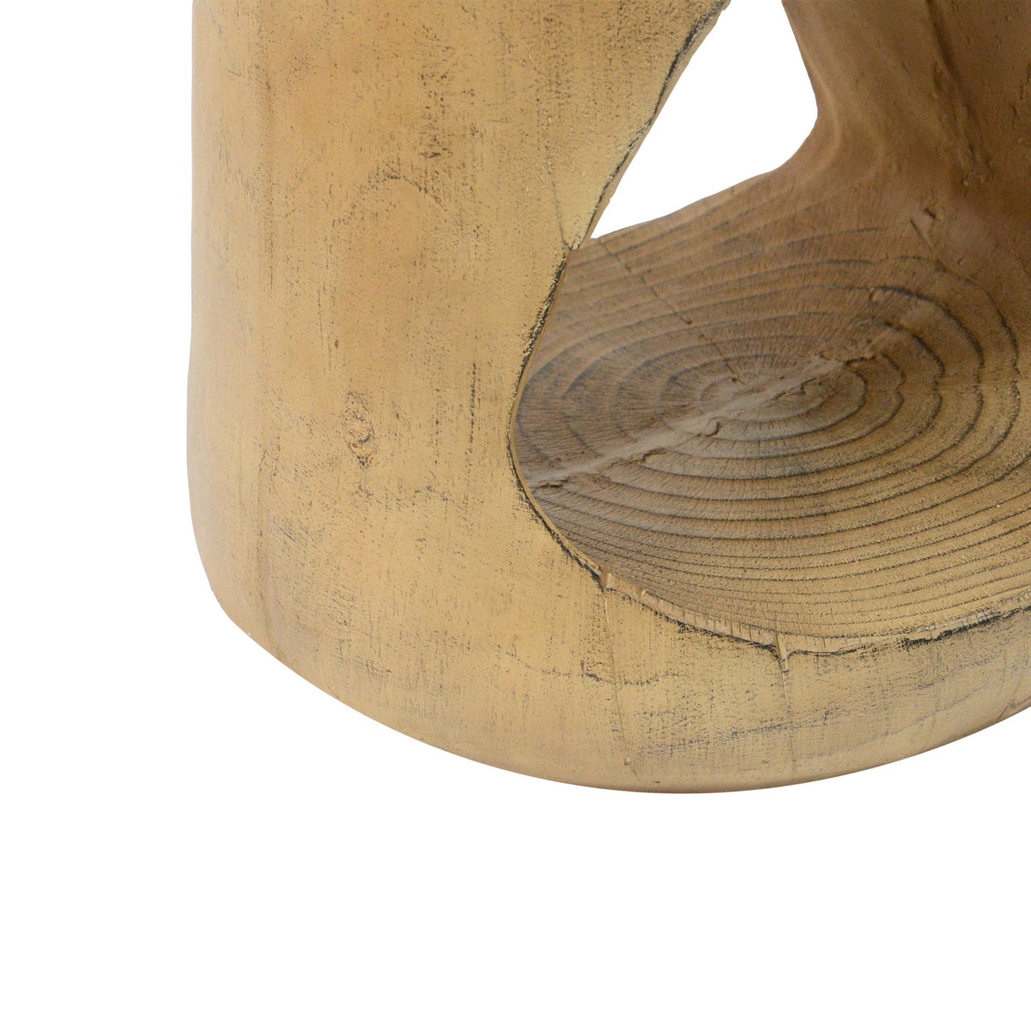Hollow Side Table, Durable and Weather Resistant
