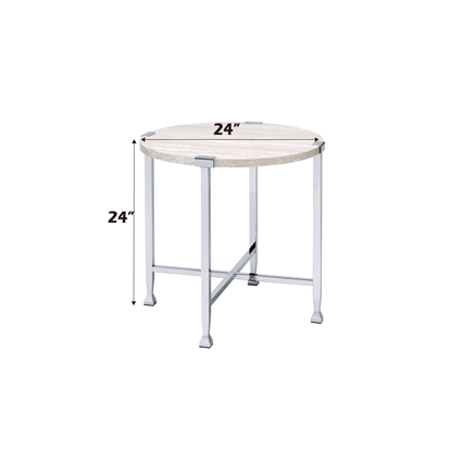 Brecon Round End Table