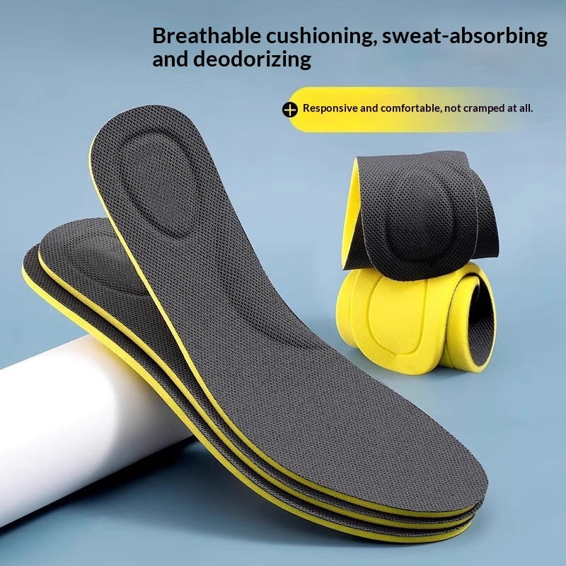 Breathable High-elasticity Shock-absorbing Casual Insole