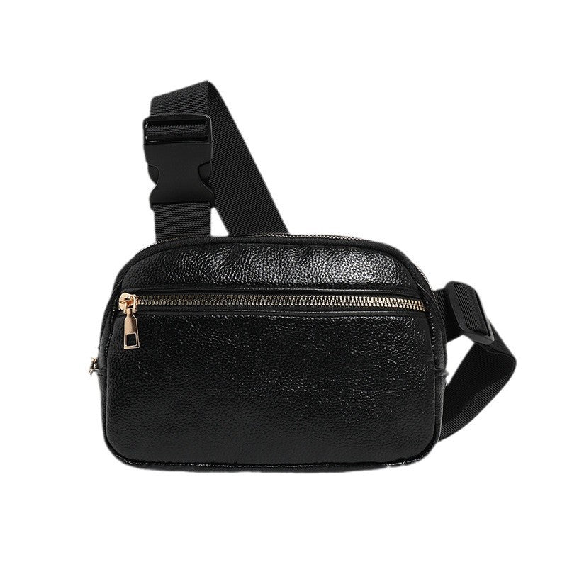 Adjustable Fashionable Solid-color Everyday Waist Bag
