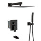 10" Wall Mounted Square Shower System With Rough In Valve
