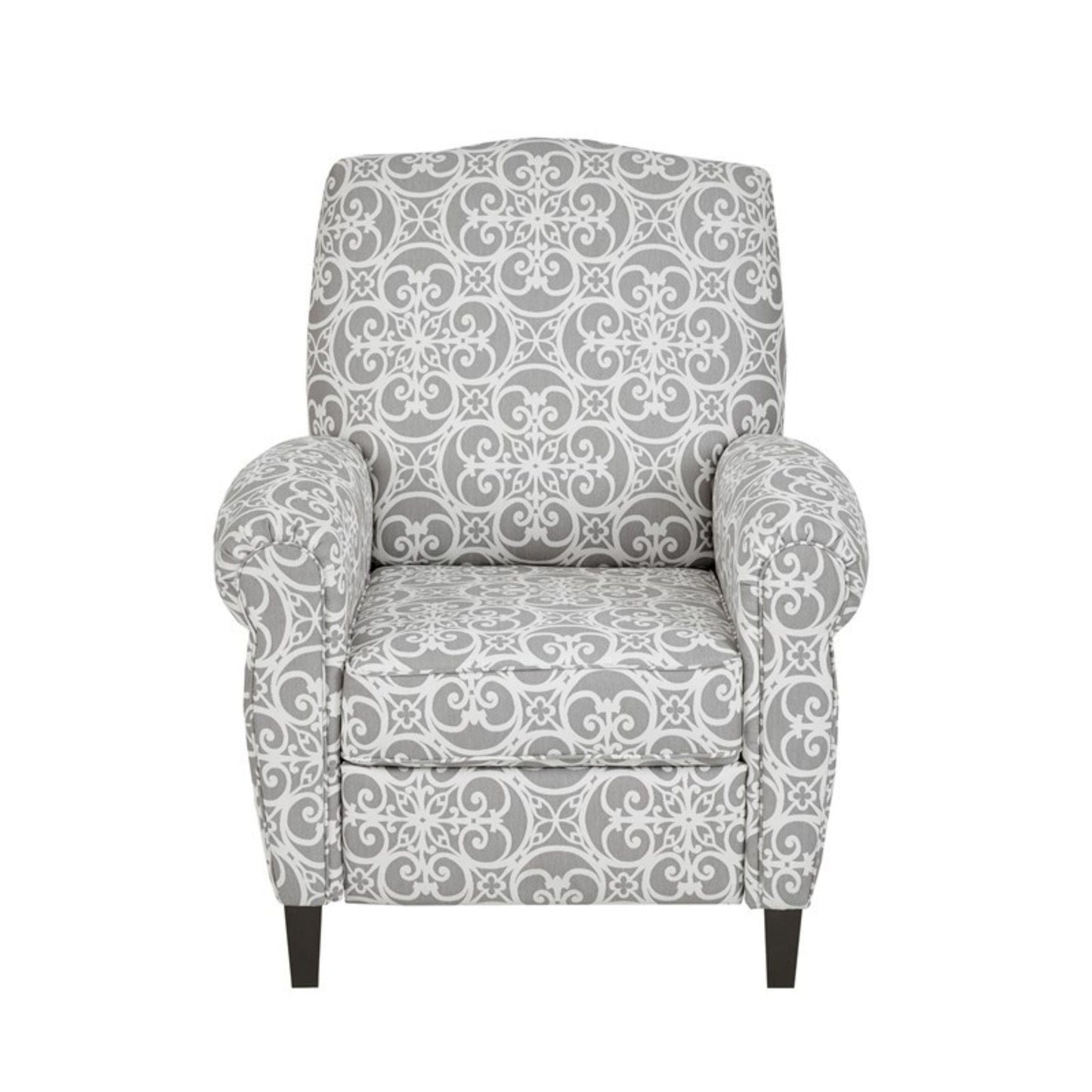 Kirby Transitional Push Back Recliner Chair