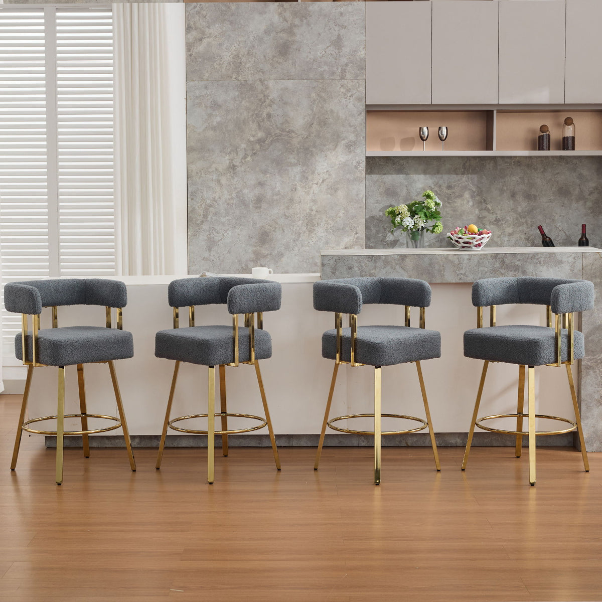 Decorative Upholstered Side Chair For Living Room (Set of 2)