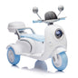 12V Two Motors Kids Ride On Two-Seater Electric Motorcycle