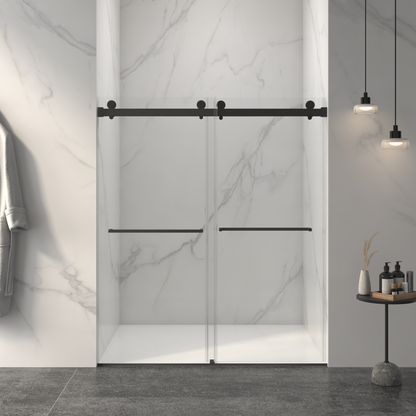 Frameless Double Sliding Shower Door