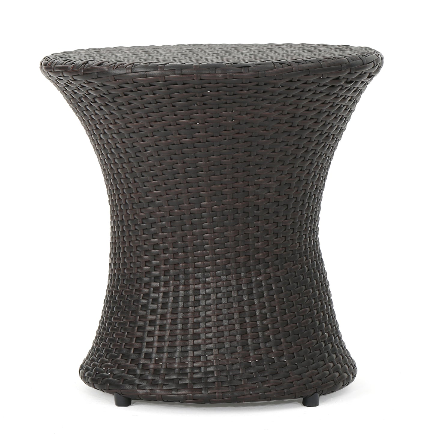 19" Kono Hourglass Table (No Glass Top) End Table