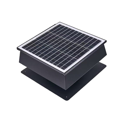 12 Inch Trapezoidal Adjustable Solar Roof Vent Fan